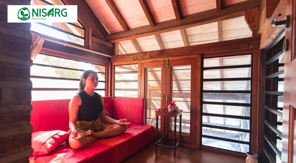 Unique Stays Near Mumbai Where Time Slows Down – Rediscover Yourself at Nisarg Farm Ville 